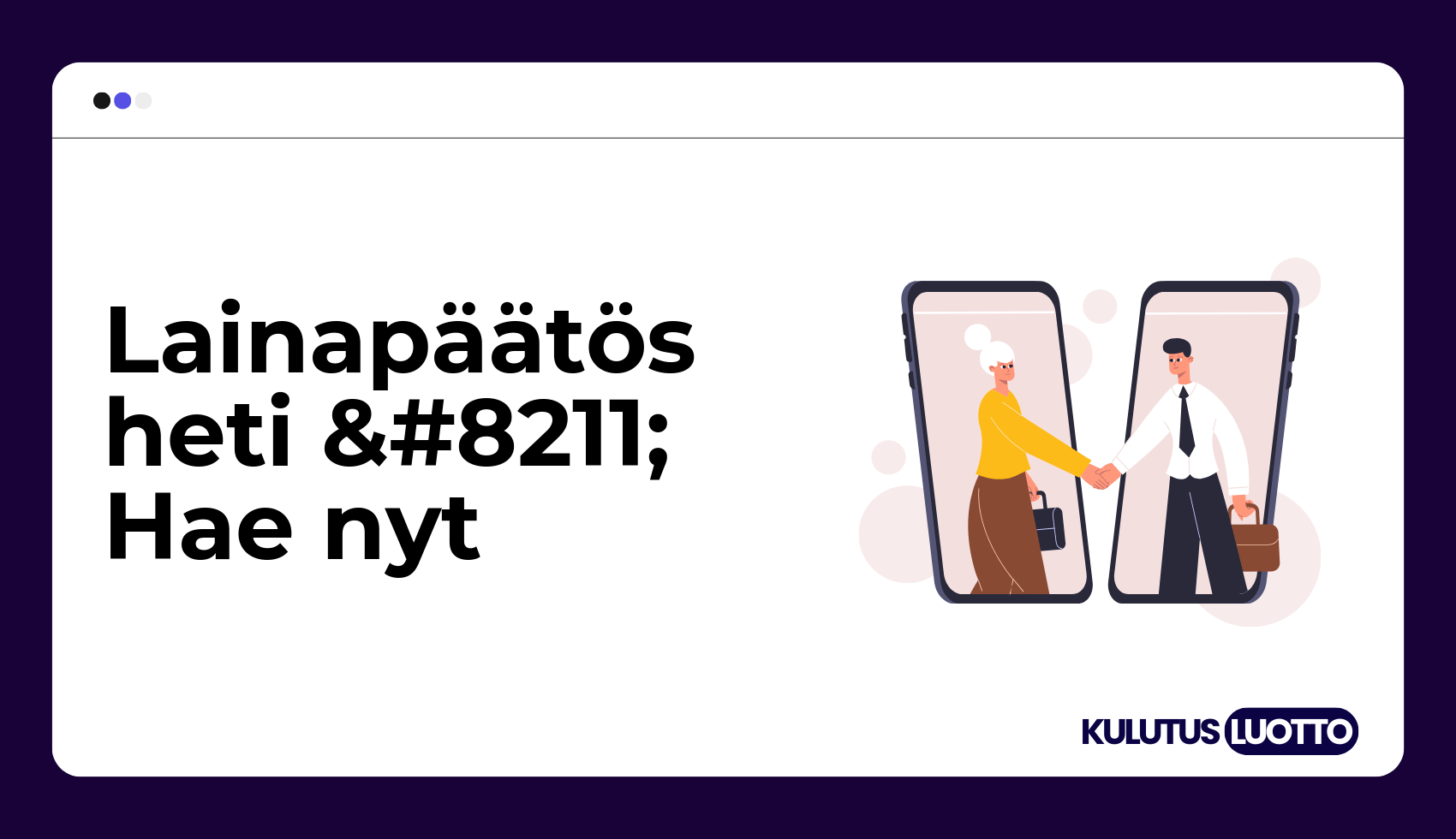 Lainapäätös heti – Hae nyt