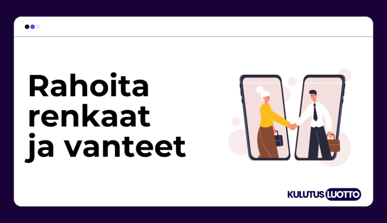 Rahoita renkaat ja vanteet